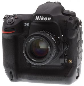 Nikon-D5-left professional DSLRs