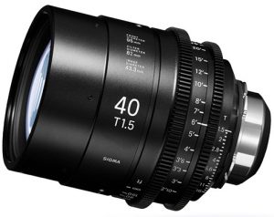 cinema lenses Sigma-Cine-PL-40mm-T1.5-Prime