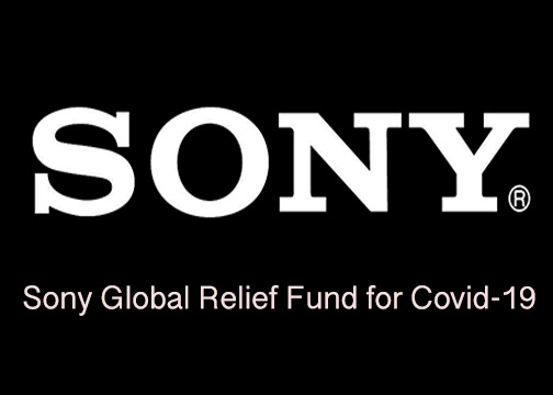 sony pandemic funds SOny_global-Relief-Fund-banner