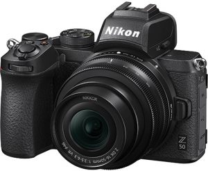 Nikon-Z-50-left broad spectrum mirrorless cameras