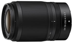 telephoto lens Nikon-Nikkor-Z-DX-50-250mm-f4.56.3-VR